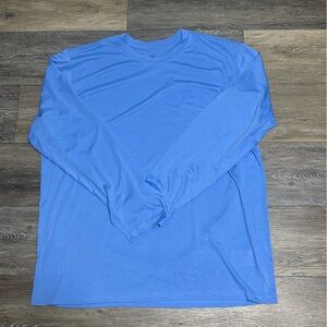 Nike Dri Fit Men's XXL Long Sleeve Blue Shirt New w/out Tags!
